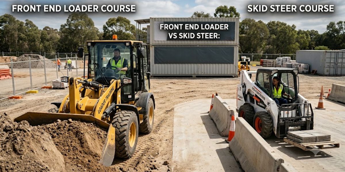 Front End Loader vs Skid Steer Which Machinery Course Should You Choose