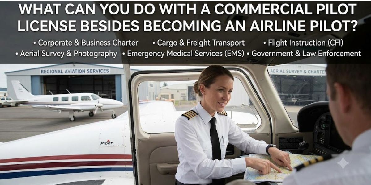 What Can You Do With a Commercial Pilot License Besides Becoming an Airline Pilot